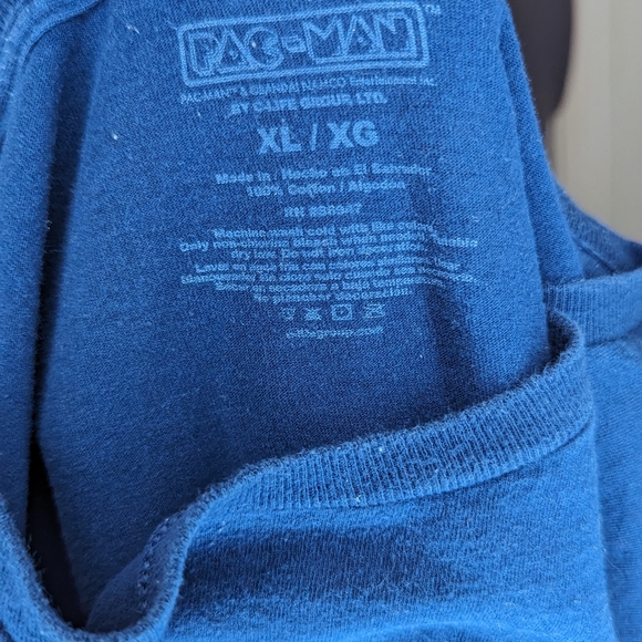 Pac-Man Men's Officially Licensed Retro Vintage Video Arcade Game Tee T-Shirt XL - Picture 4 of 4